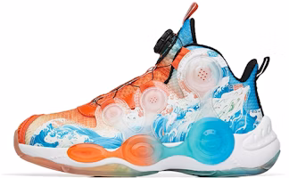 (Youth) Anta Mid-Top 'Orange-Black' 312131120R-1 (Youth) Anta Mid-Top 'Orange-Black' 312131120R-1