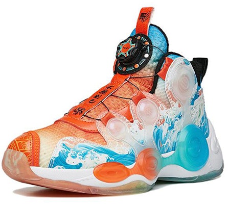 (Youth) Anta Mid-Top 'Orange-Black' 312131120R-1 Lookbook (Youth) Anta Mid-Top 'Orange-Black' 312131120R-1