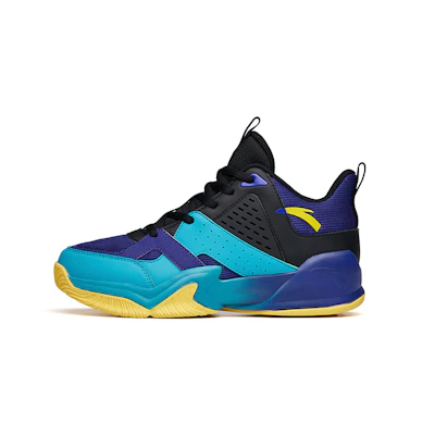 (Youth) Anta Mid-Top 'Purple Blue Black'