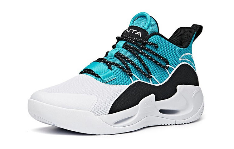 Order (Youth) Anta Mid-Top 'White Green' A312121118-3