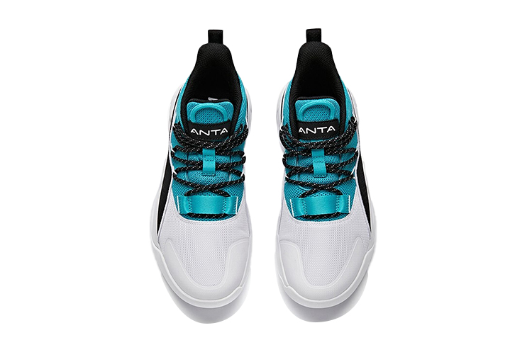 Lookbook (Youth) Anta Mid-Top 'White Green' A312121118-3