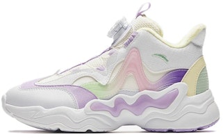 (Youth) Anta Mid-Top 'White Purple Outdoor' A322346906-1 (Youth) Anta Mid-Top 'White Purple Outdoor' A322346906-1