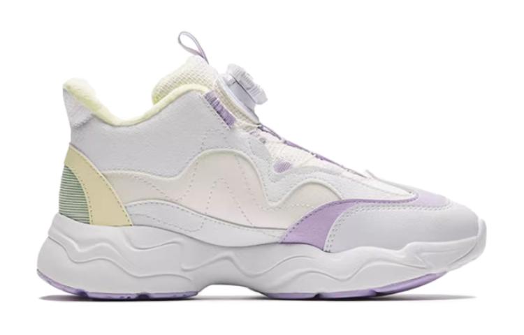 Order (Youth) Anta Mid-Top 'White Purple Outdoor' A322346906-1