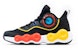 (JR) Anta Mid-Top Bola Keranjang 'Hitam Jingga Kuning' 312021109-1
