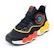 (JR) Anta Mid-Top Bola Keranjang 'Hitam Jingga Kuning' 312021109-1