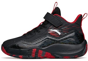 (Youth) Anta Mid-Top Basketball 'Black Red' A312211101-4 (Youth) Anta Mid-Top Basketball 'Black Red' A312211101-4