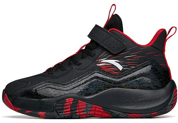 (Youth) Anta Mid-Top Basketball 'Black Red' A312211101-4 Buy (Youth) Anta Mid-Top Basketball 'Black Red' A312211101-4