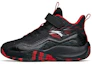 Buy (Youth) Anta Mid-Top Basketball 'Black Red' A312211101-4