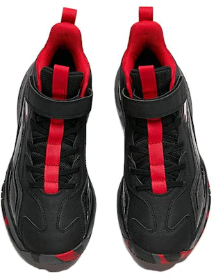 (Youth) Anta Mid-Top Basketball 'Black Red' A312211101-4 Lookbook (Youth) Anta Mid-Top Basketball 'Black Red' A312211101-4