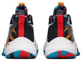 安踏 耐磨減震防滑 中幫 實戰籃球鞋 大童 白黑 Shop 安踏 耐磨減震防滑 中幫 實戰籃球鞋 大童 白黑