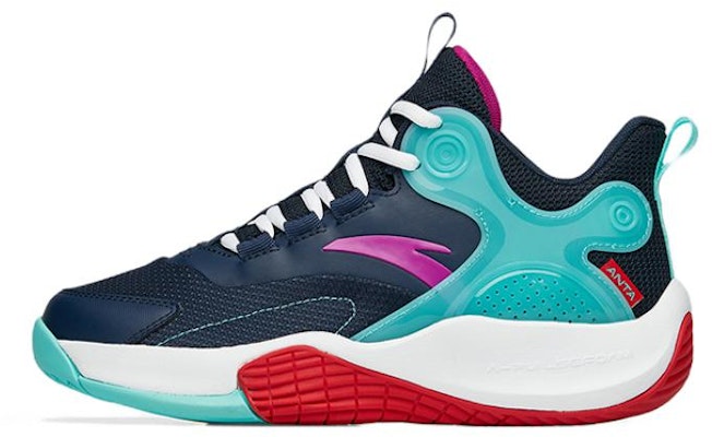 (Youth) Anta Mid-Top Basketball 'Blue Green' A312231112-3 Buy (Youth) Anta Mid-Top Basketball 'Blue Green' A312231112-3