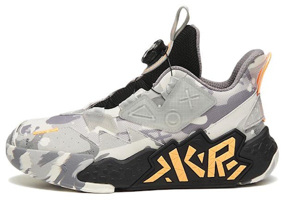 (Youth) Anta Mid-Top Basketball 'Cement Destroyer White Grey Black' A312241101-4 Buy (Youth) Anta Mid-Top Basketball 'Cement Destroyer White Grey Black' A312241101-4