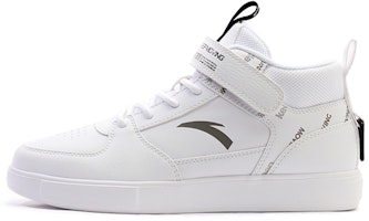 (Youth) Anta Mid-Top Skateboard Shoes 'White' A33038013-1 (Youth) Anta Mid-Top Skateboard Shoes 'White' A33038013-1