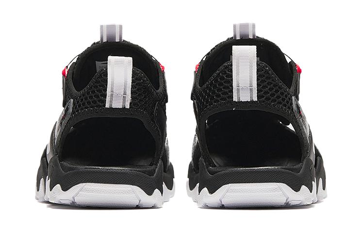 Lookbook (JR) アンタ アウトドアサンダル 'ブラック シルバー ホワイト' A312426909-2