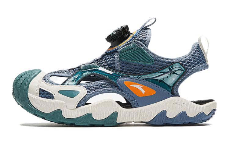 (Youth) Anta Outdoor Sandals 'Green Blue White' A312426909-1