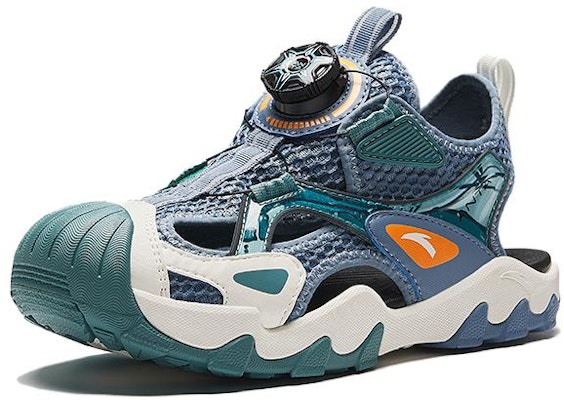 (Youth) Anta Outdoor Sandals 'Green Blue White' A312426909-1 Order (Youth) Anta Outdoor Sandals 'Green Blue White' A312426909-1