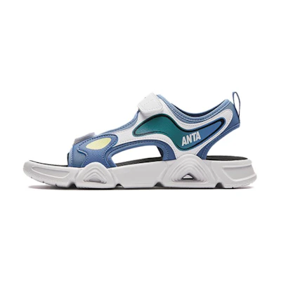 (Youth) Anta Outdoor Sandals 'White Blue'