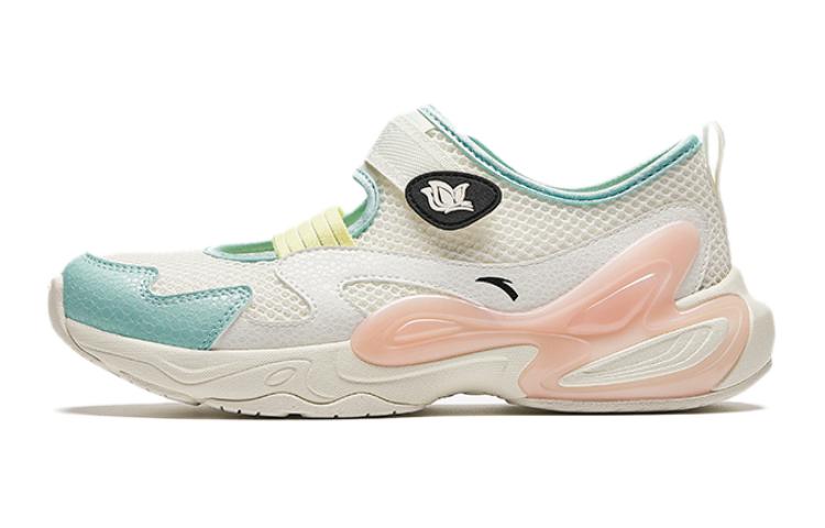 (Youth) Anta Outdoor Sandals 'White Orange Green' A322426908-1