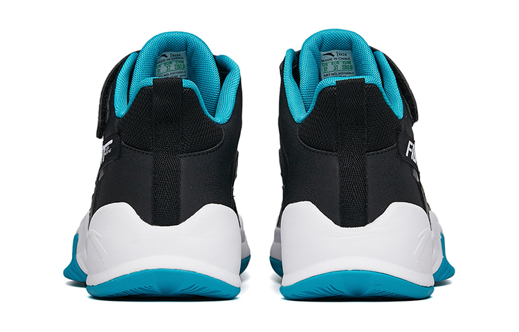 (Youth) Anta Retro 'Black Blue Velcro' 圖 4