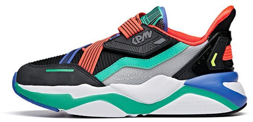 (Youth) Anta Retro Low-Top Running 'Black Green' 312018816-3 Buy (Youth) Anta Retro Low-Top Running 'Black Green' 312018816-3
