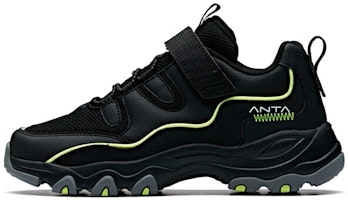 (Youth) Anta Retro Low 'Black Neon Green' 31948816-2 (Youth) Anta Retro Low 'Black Neon Green' 31948816-2