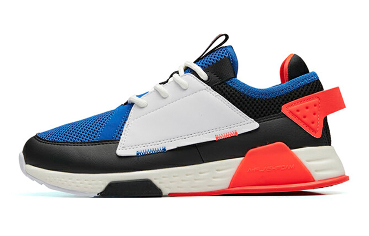 (Youth) Anta Retro Low 'Blue Black White Orange' A33938828-2