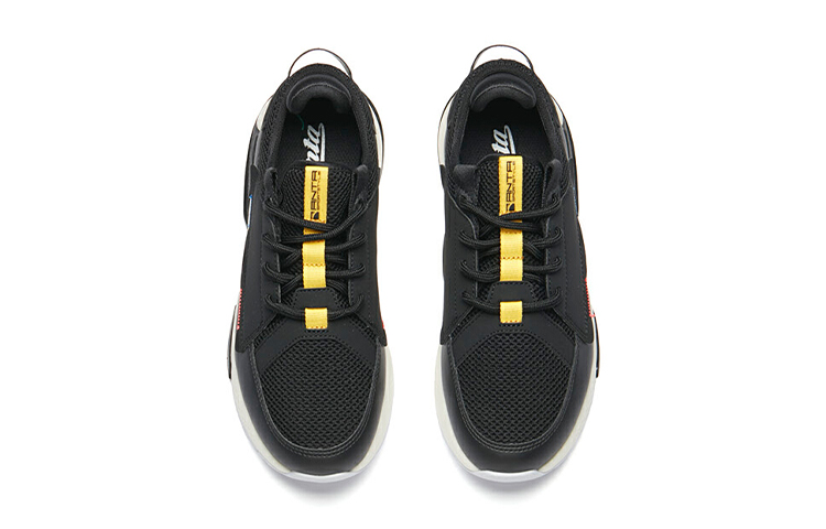 Lookbook (Youth) Anta Retro Runner 'Black White' A33938828-3