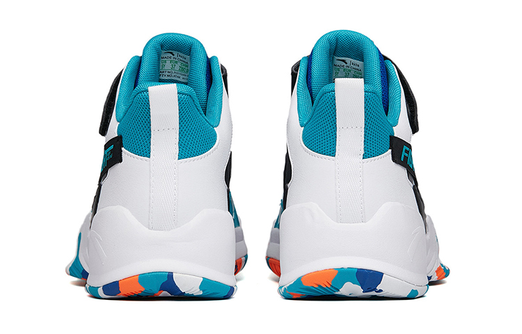 Shop (JR) Anta Retro Velcro 'Blanco Negro Azul' 312211105-2