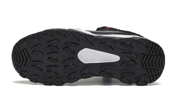 Purchase (JR) 安踏旋钮暖和休闲运动鞋“黑红银” A312146816A-3