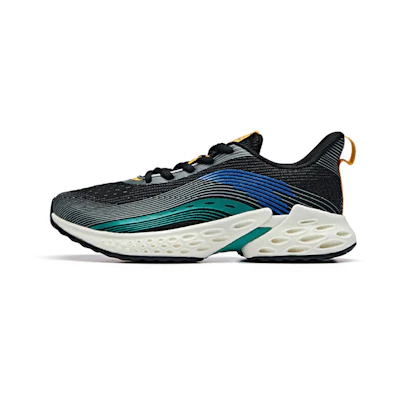 (Youth) Anta Running Series 'Wormhole Cushioning Technology Black White'