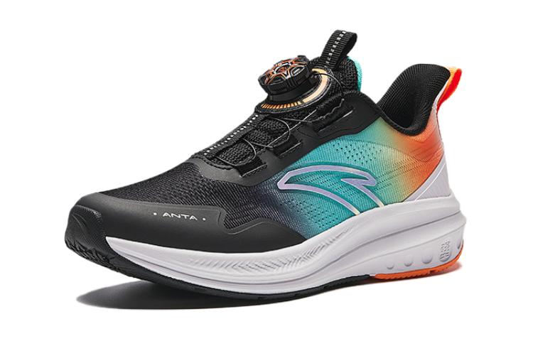 (Youth) Anta Running Series Sneakers 'Black' 圖 2