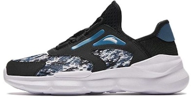 (Youth) Anta Running Series Sneakers 'Black Blue' A312428821-3 (Youth) Anta Running Series Sneakers 'Black Blue' A312428821-3