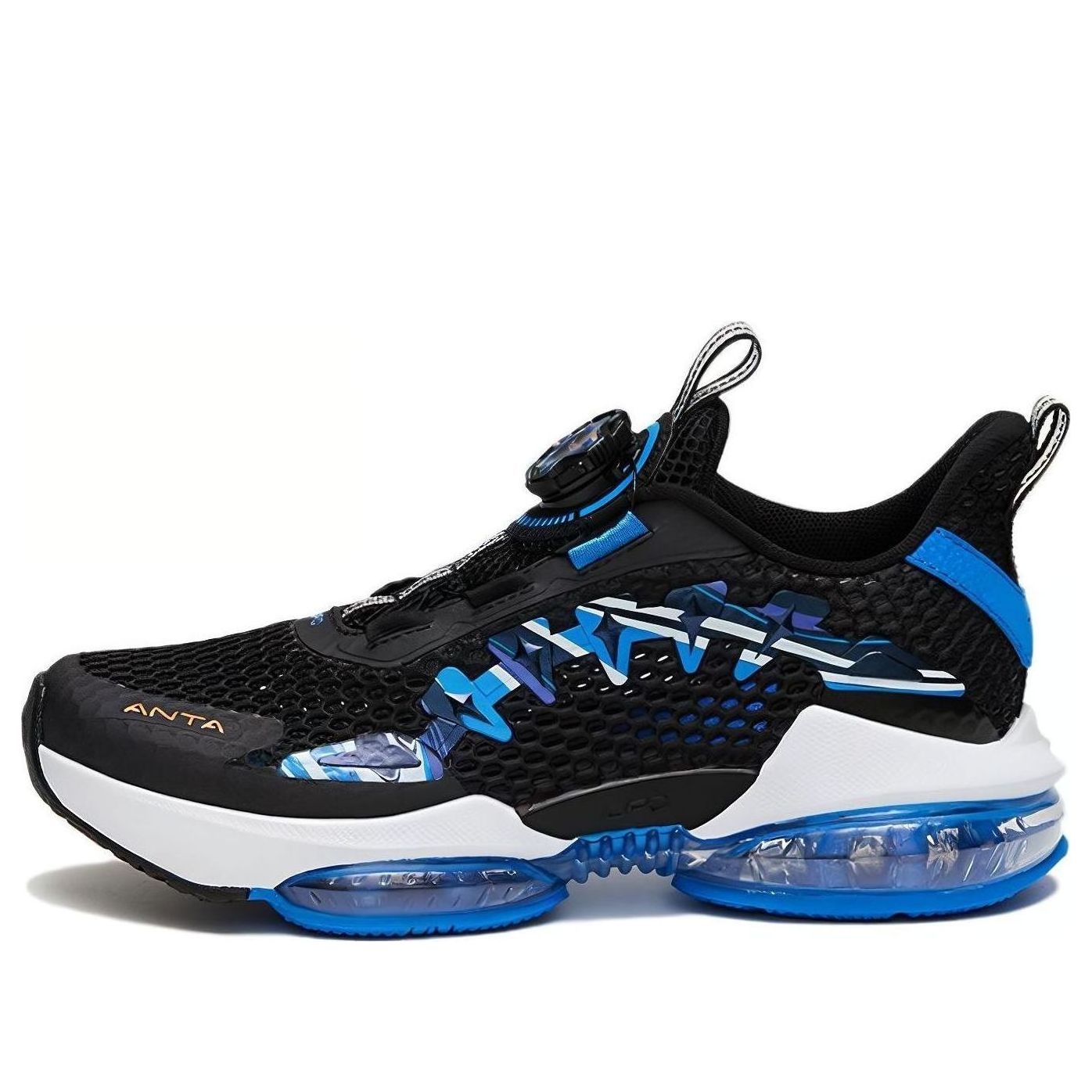 (Youth) Anta Running Series Sneakers 'Black Blue'