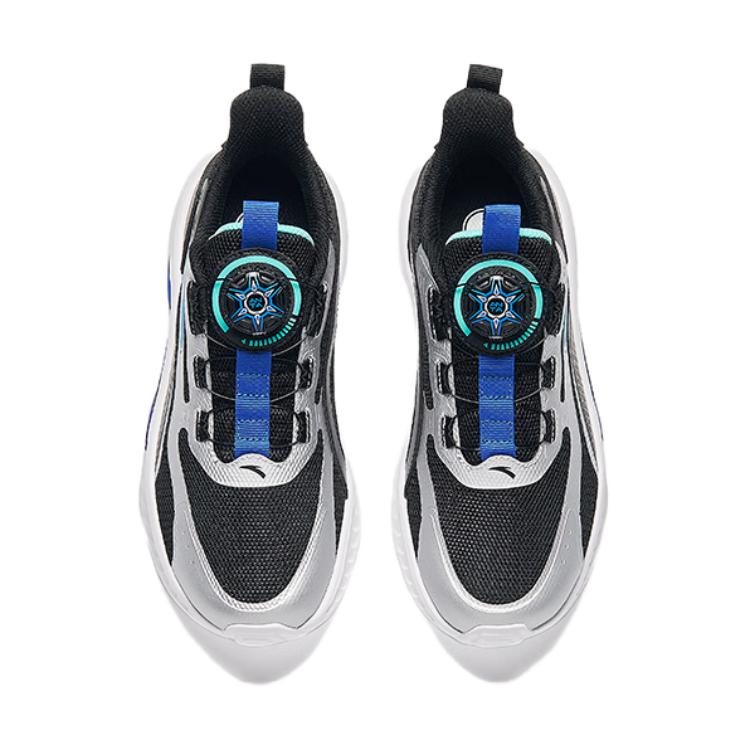 (Youth) Anta Running Series Sneakers 'Black Blue' 圖 2