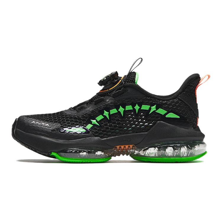 (Youth) Anta Running Series Sneakers 'Black Green'