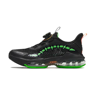 (Youth) Anta Running Series Sneakers 'Black Green'