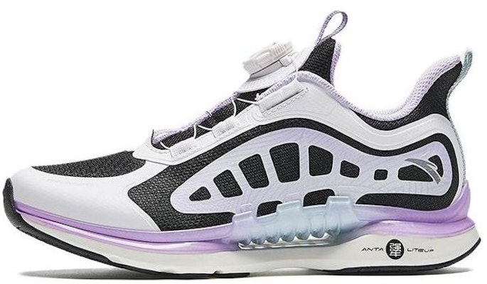 (Youth) Anta Running Series Sneakers 'Black Purple White' A322425577-2 Buy (Youth) Anta Running Series Sneakers 'Black Purple White' A322425577-2