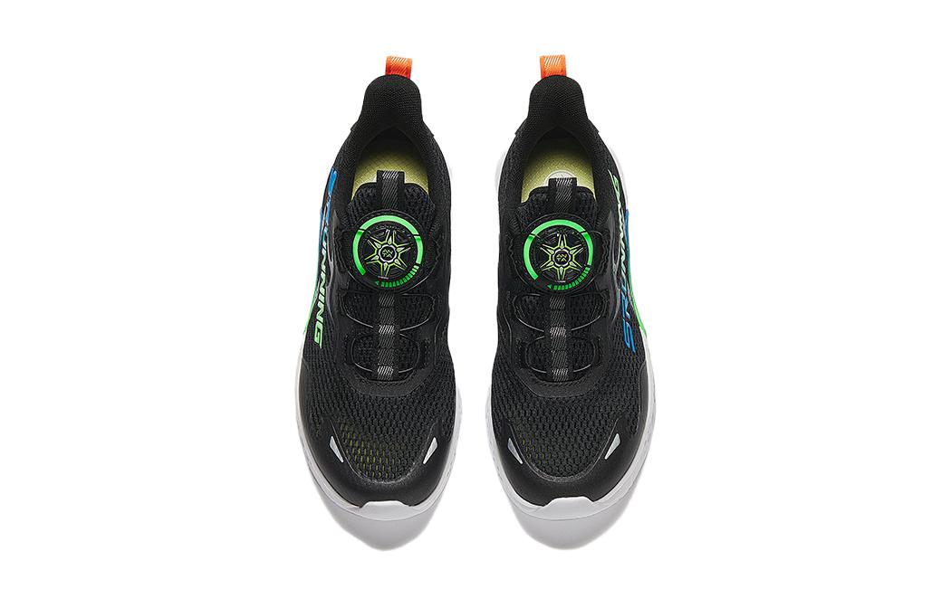 (Youth) Anta Running Series Sneakers 'Black with Green Blue' 圖 3