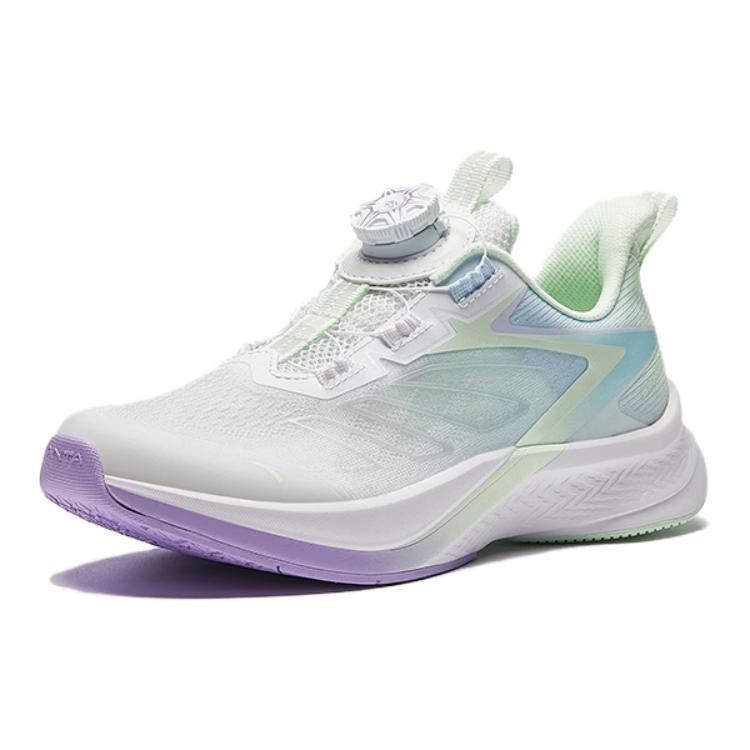 Order (JR) アンタ ランニング シリーズ スニーカー 『グリーン ブルー ホワイト』 322425511-2