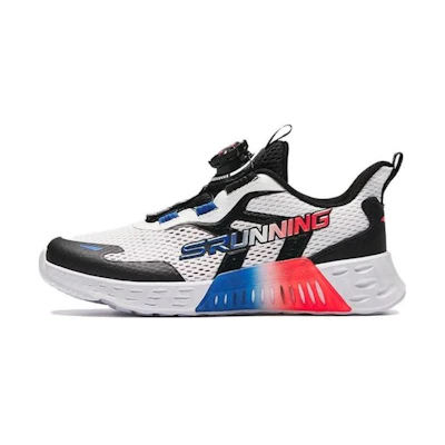 (Youth) Anta Running Series Sneakers 'White Black with Red Blue'