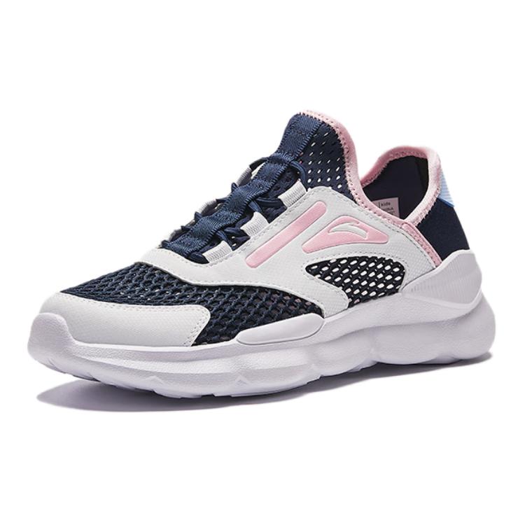 (Youth) Anta Running Series Sneakers 'White Black Pink' 圖 2