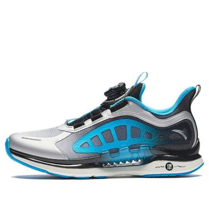 Buy (JR) Zapatillas Anta Running Serie 'Blanco Azul Negro' A312425577-3