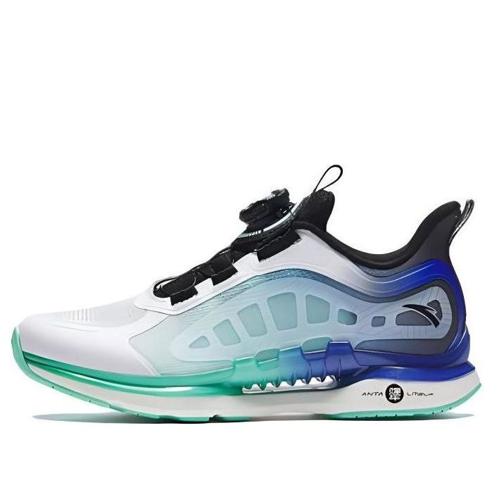 (Youth) Anta Running Series Sneakers 'White Blue Green'
