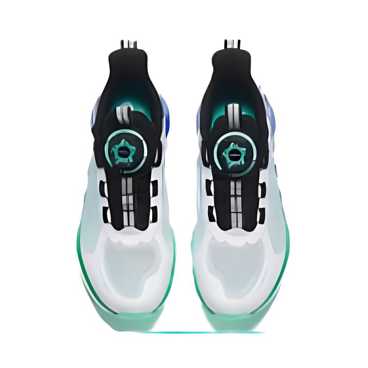 (Youth) Anta Running Series Sneakers 'White Blue Green' 圖 4