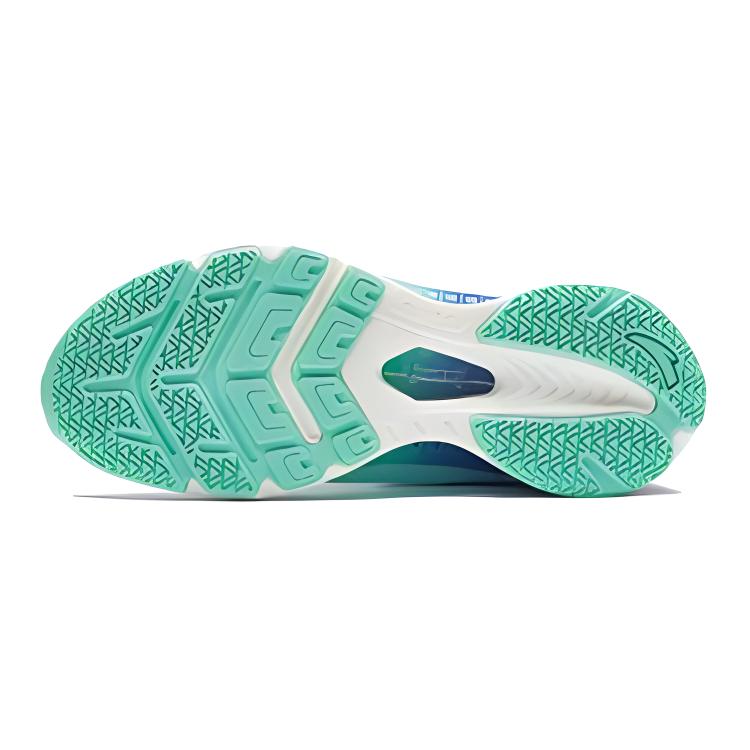 (Youth) Anta Running Series Sneakers 'White Blue Green' 圖 6