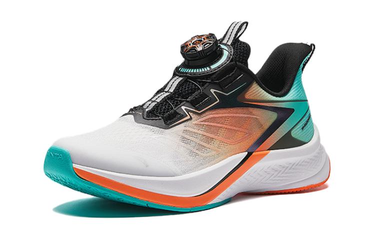 (Youth) Anta Running Series Sneakers 'White Orange Teal' 圖 2