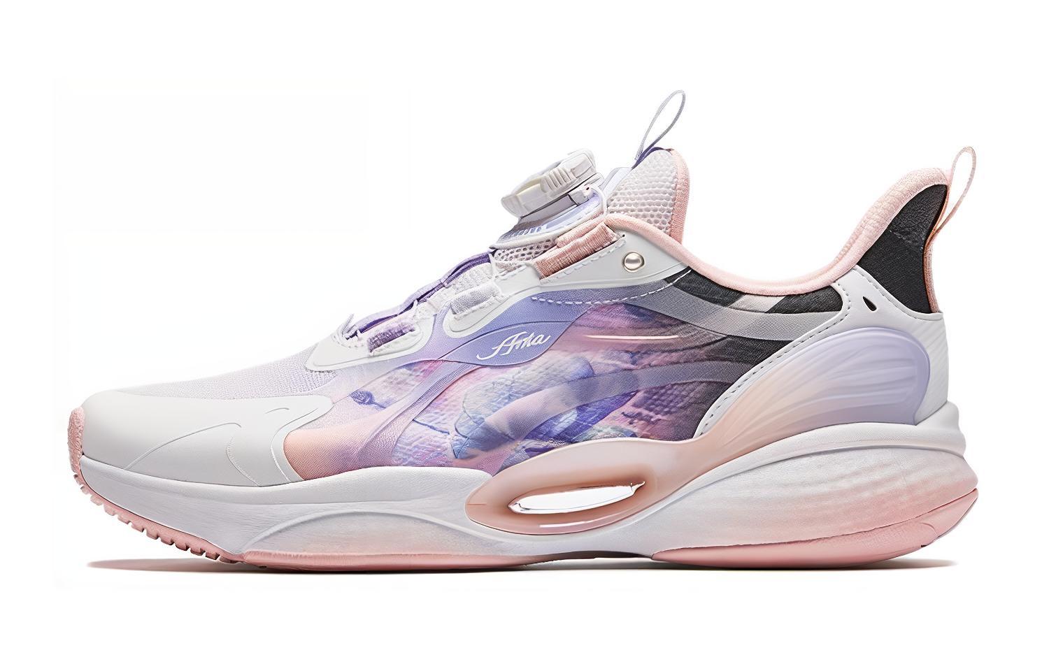 (Youth) Anta Running Series Sneakers 'White Pink Purple'