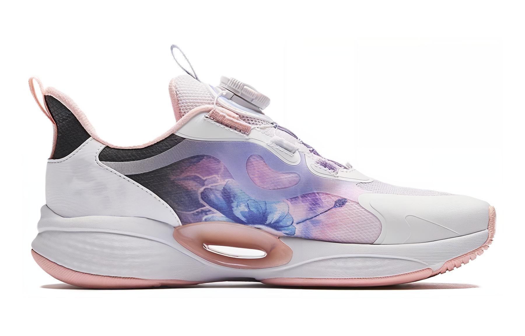 (Youth) Anta Running Series Sneakers 'White Pink Purple' 圖 2