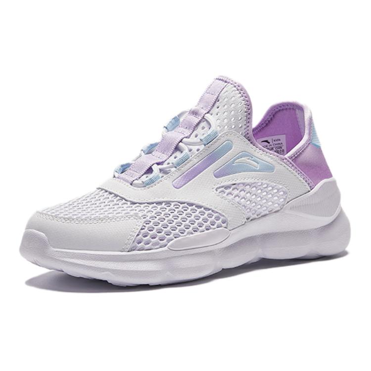 (Youth) Anta Running Series Sneakers 'White Purple' 圖 2