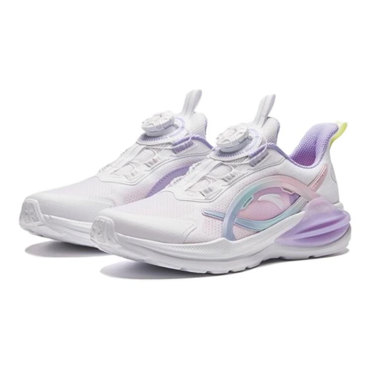 (Youth) Anta Running Series Sneakers 'White Purple Pink' 圖 2